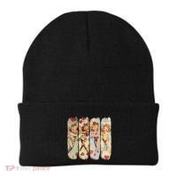 Cupid Blowing Bubble Heart Sunglasses Valentines Day Beanie thumb 0