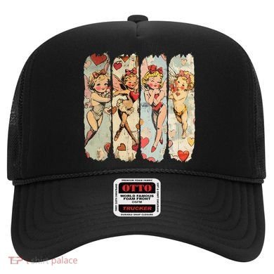 Cupid Blowing Bubble Heart Sunglasses Valentines Day Hat