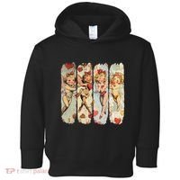 Cupid Blowing Bubble Heart Sunglasses Valentines Day Toddler Hoodie thumb 0