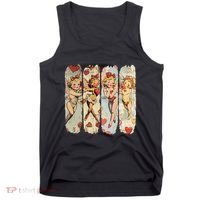 Cupid Blowing Bubble Heart Sunglasses Valentines Day Tank Top thumb 0
