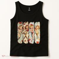 Cupid Blowing Bubble Heart Sunglasses Valentines Day Tank Top thumb 2