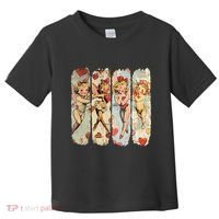 Cupid Blowing Bubble Heart Sunglasses Valentines Day Toddler T-Shirt thumb 0