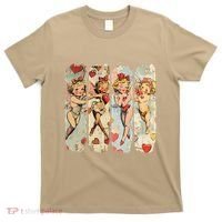 Cupid Blowing Bubble Heart Sunglasses Valentines Day T-Shirt thumb 0