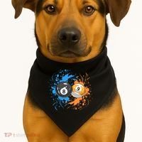 Cool Billiard Balls For 8 Ball And 9ball Player Cool Gift USA-Made Doggie Bandana thumb 1