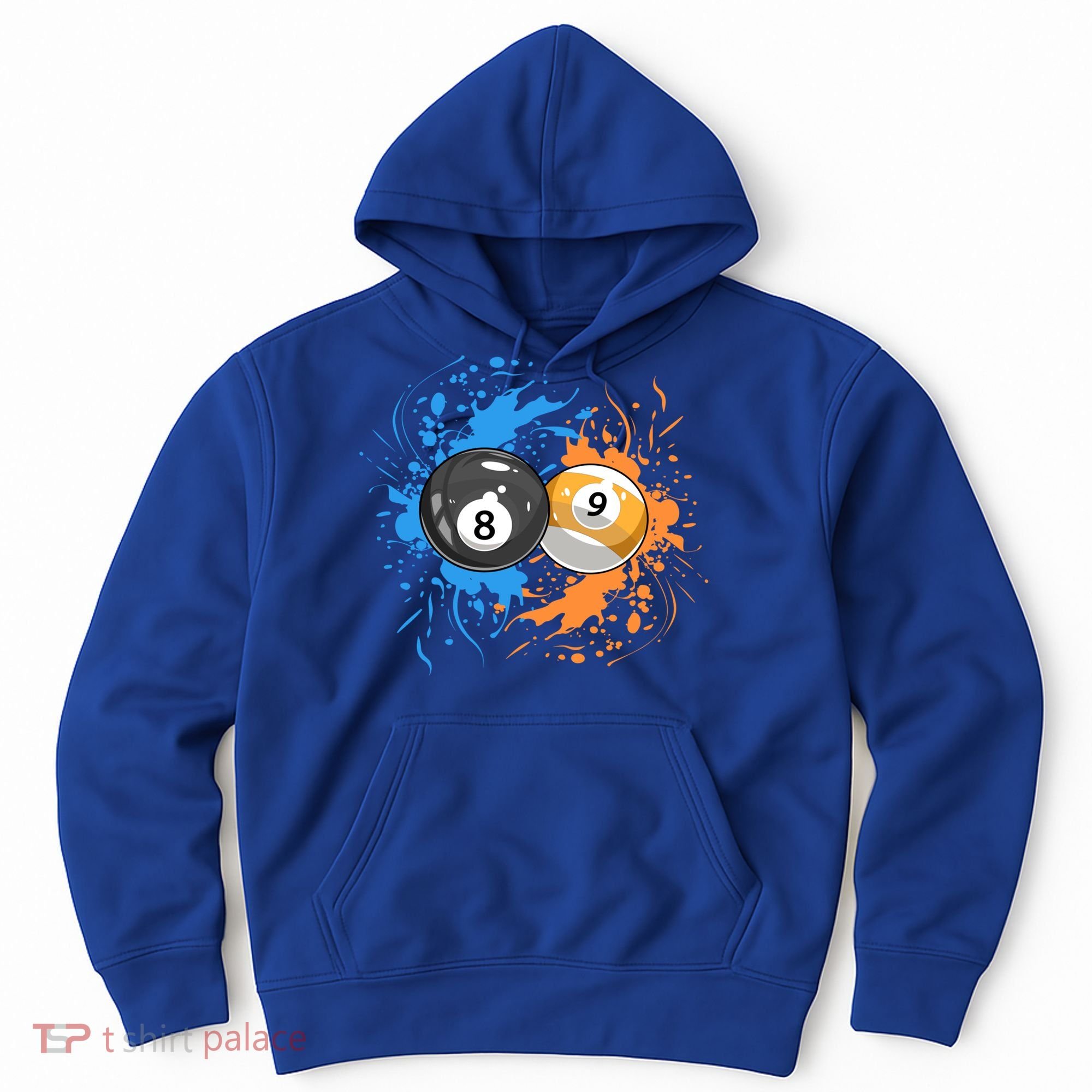 Cool Billiard Balls For 8 Ball And 9ball Player Cool Gift Hoodie