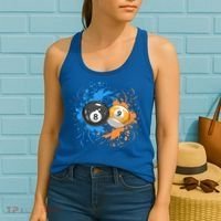 Cool Billiard Balls For 8 Ball And 9ball Player Cool Gift Women's Tank Top thumb 2