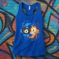 Cool Billiard Balls For 8 Ball And 9ball Player Cool Gift Women's Tank Top thumb 3