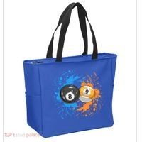 Cool Billiard Balls For 8 Ball And 9ball Player Cool Gift Tote Bag thumb 2