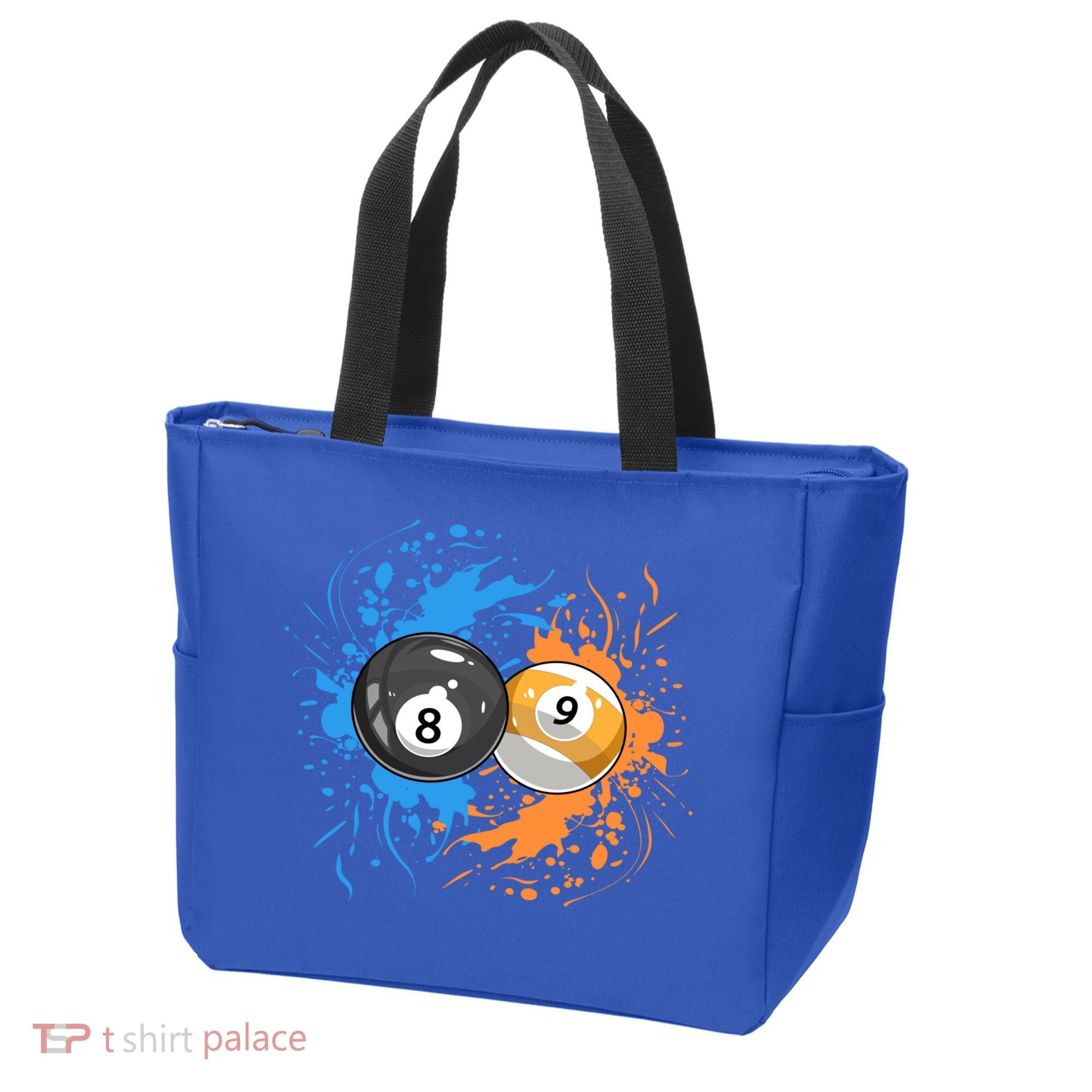 Cool Billiard Balls For 8 Ball And 9ball Player Cool Gift Tote Bag