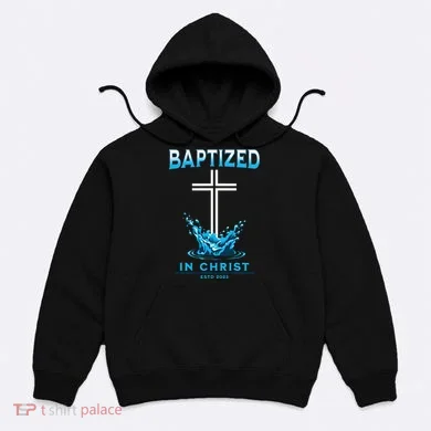 Christian Baptism Baptized In Christ Keepsake Hoodie
