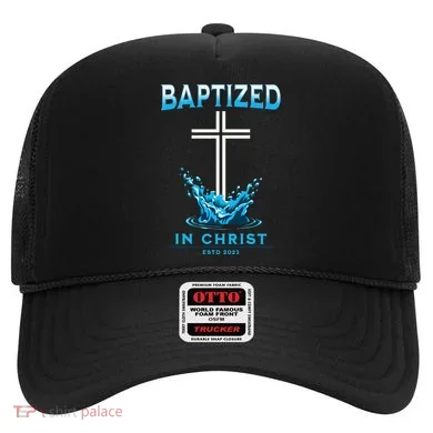 Christian Baptism Baptized In Christ Keepsake Hat
