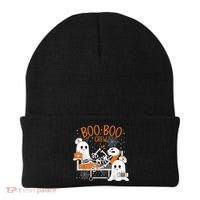 Cool Boo Boo Crew Ghost Doctor Paramedic Nurse Halloween Beanie thumb 0