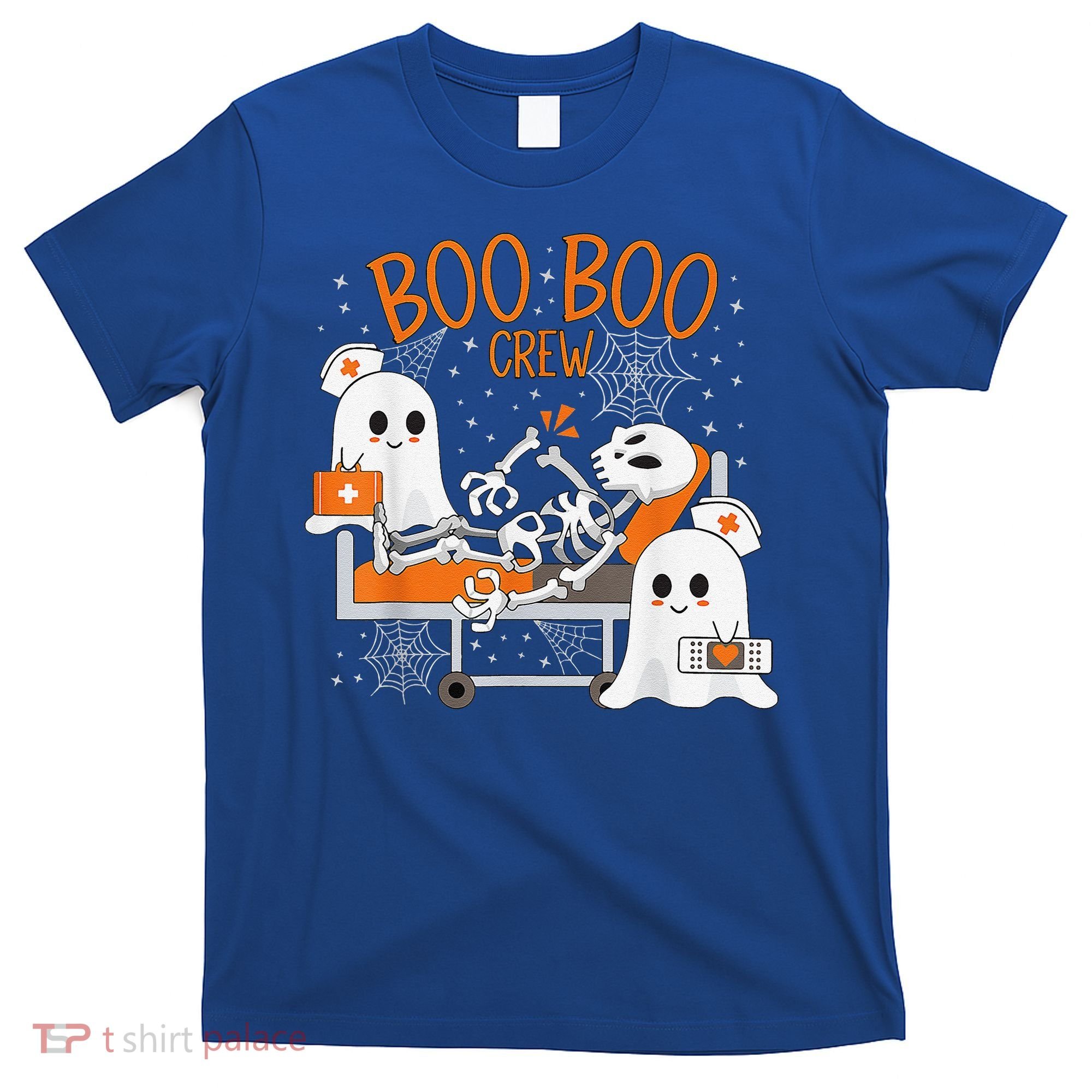 Cool Boo Boo Crew Ghost Doctor Paramedic Nurse Halloween T-Shirt