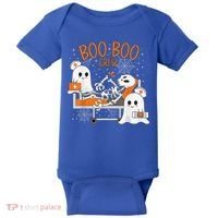 Cool Boo Boo Crew Ghost Doctor Paramedic Nurse Halloween Baby Bodysuit thumb 0