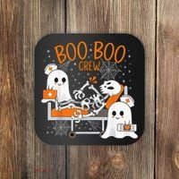 Cool Boo Boo Crew Ghost Doctor Paramedic Nurse Halloween Coaster thumb 0