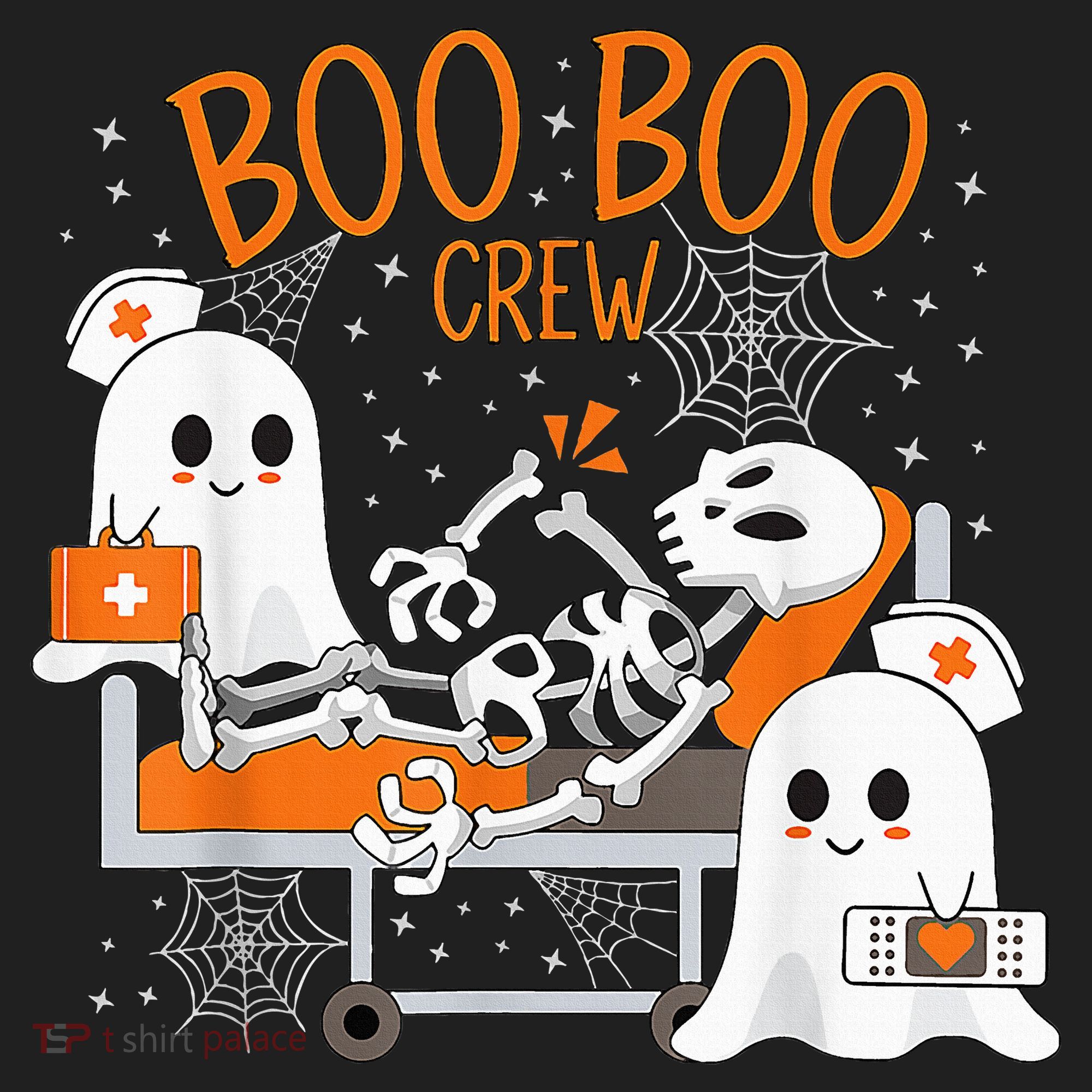 Cool Boo Boo Crew Ghost Doctor Paramedic Nurse Halloween Hat