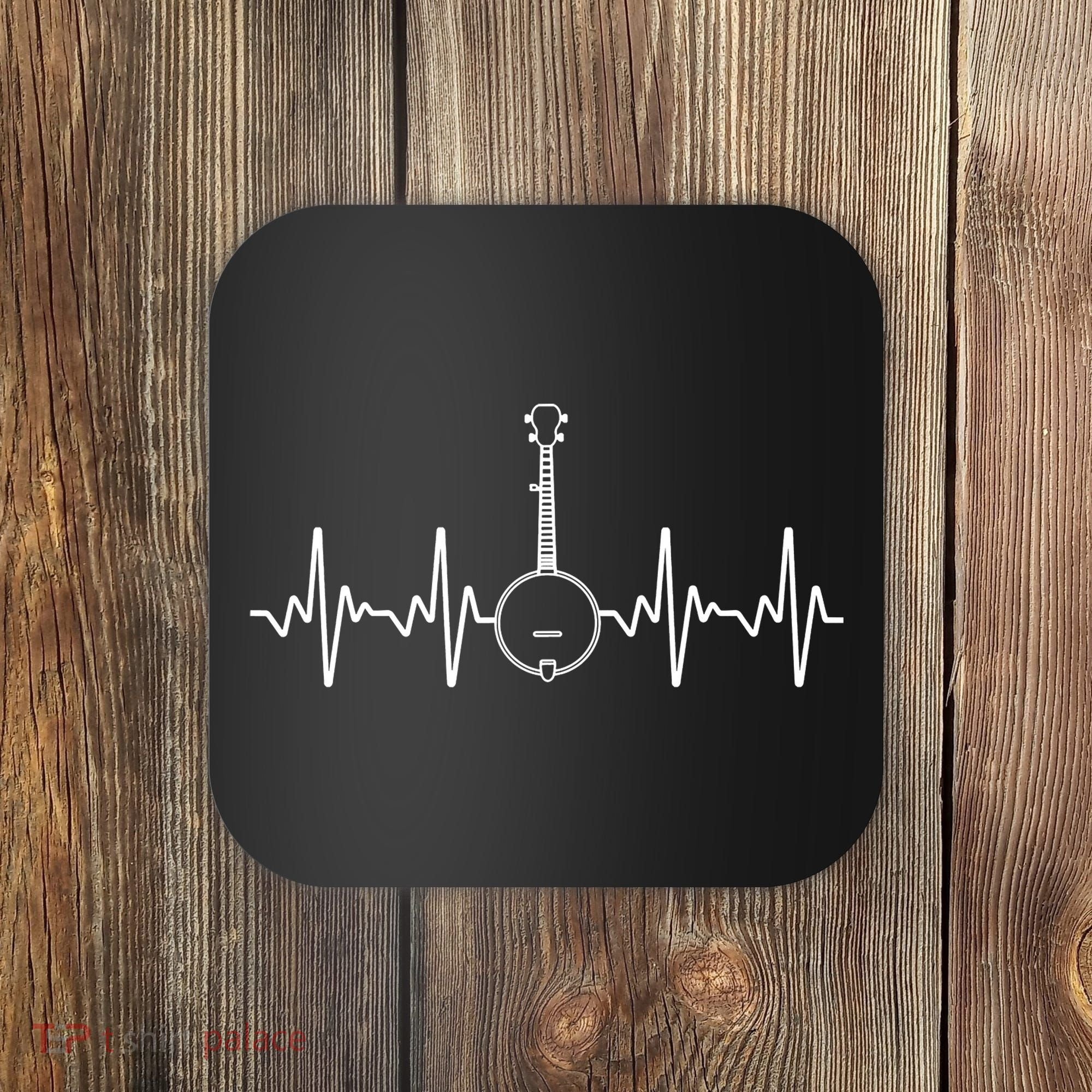 Cool Banjo Bluegrass Country Music Player Band Coaster