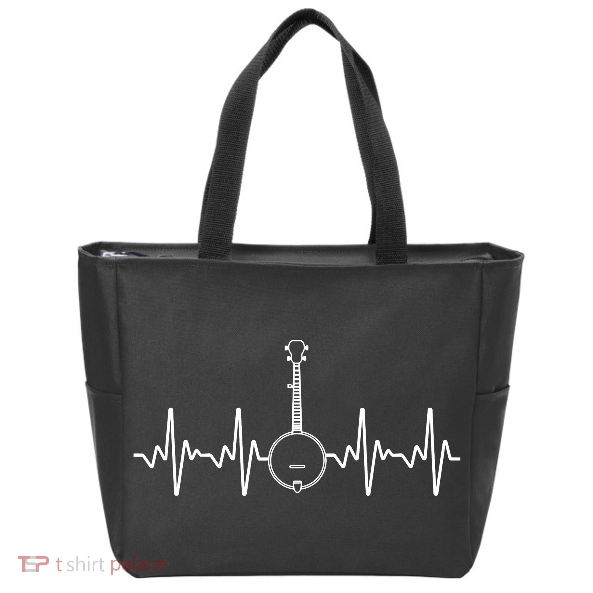 Cool Banjo Bluegrass Country Music Player Band Tote Bag