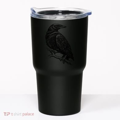 Crow Black Bird Tumbler