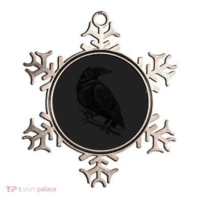 Crow Black Bird Ornament