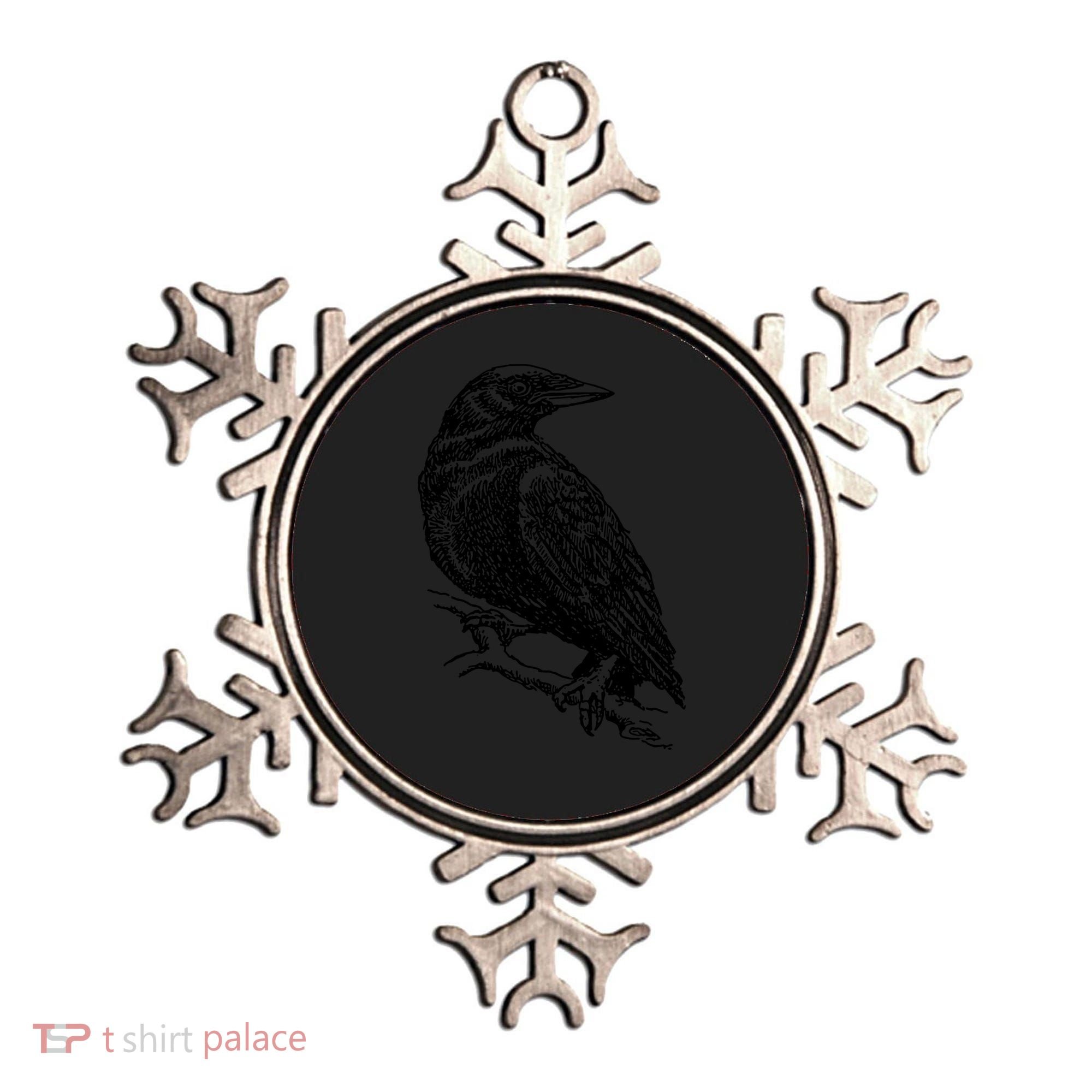 Crow Black Bird Ornament
