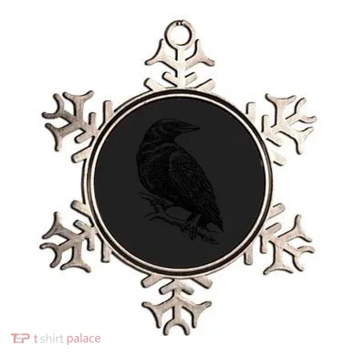 Crow Black Bird Ornament