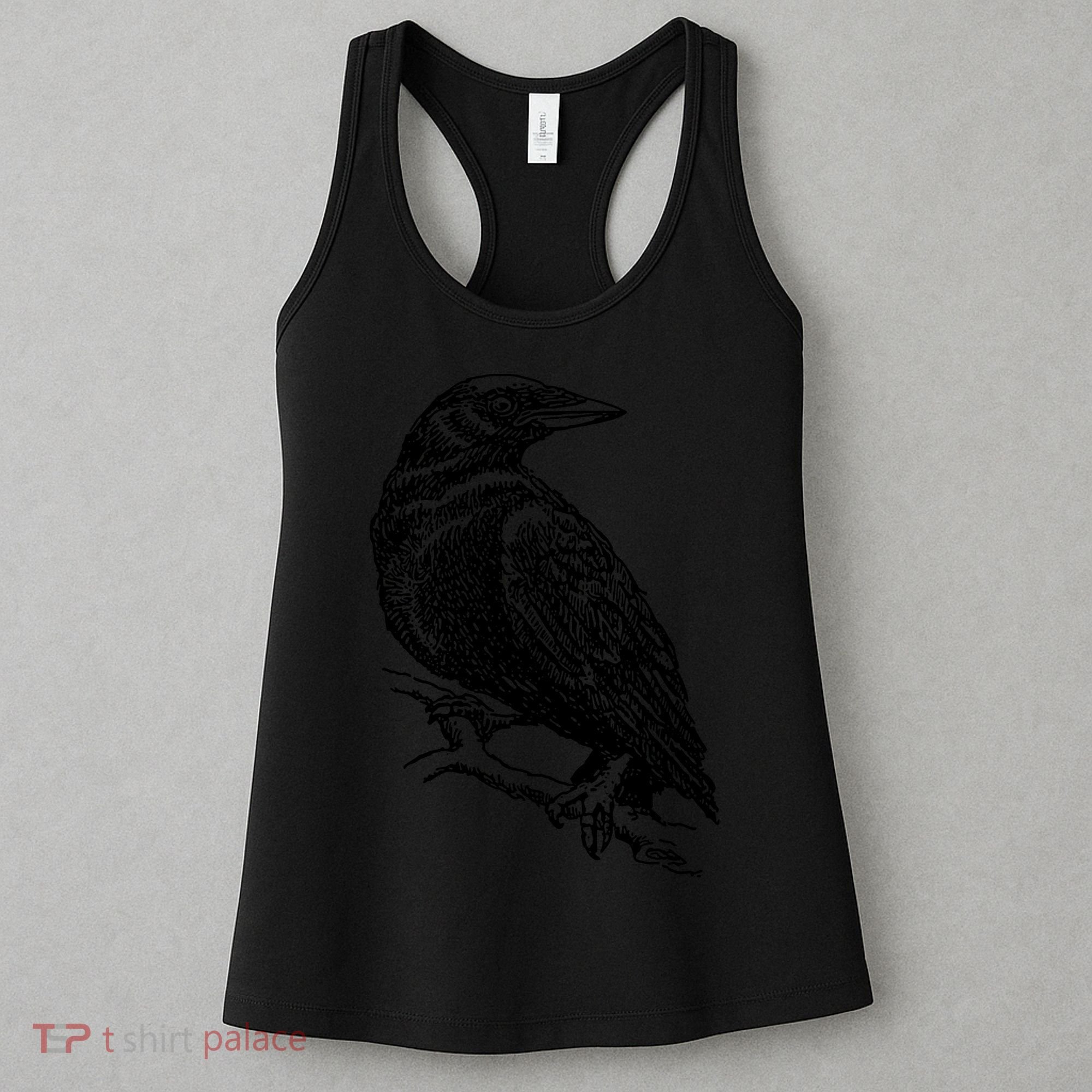 Crow Black Bird Women's Tank Top