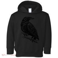 Crow Black Bird Toddler Hoodie thumb 0