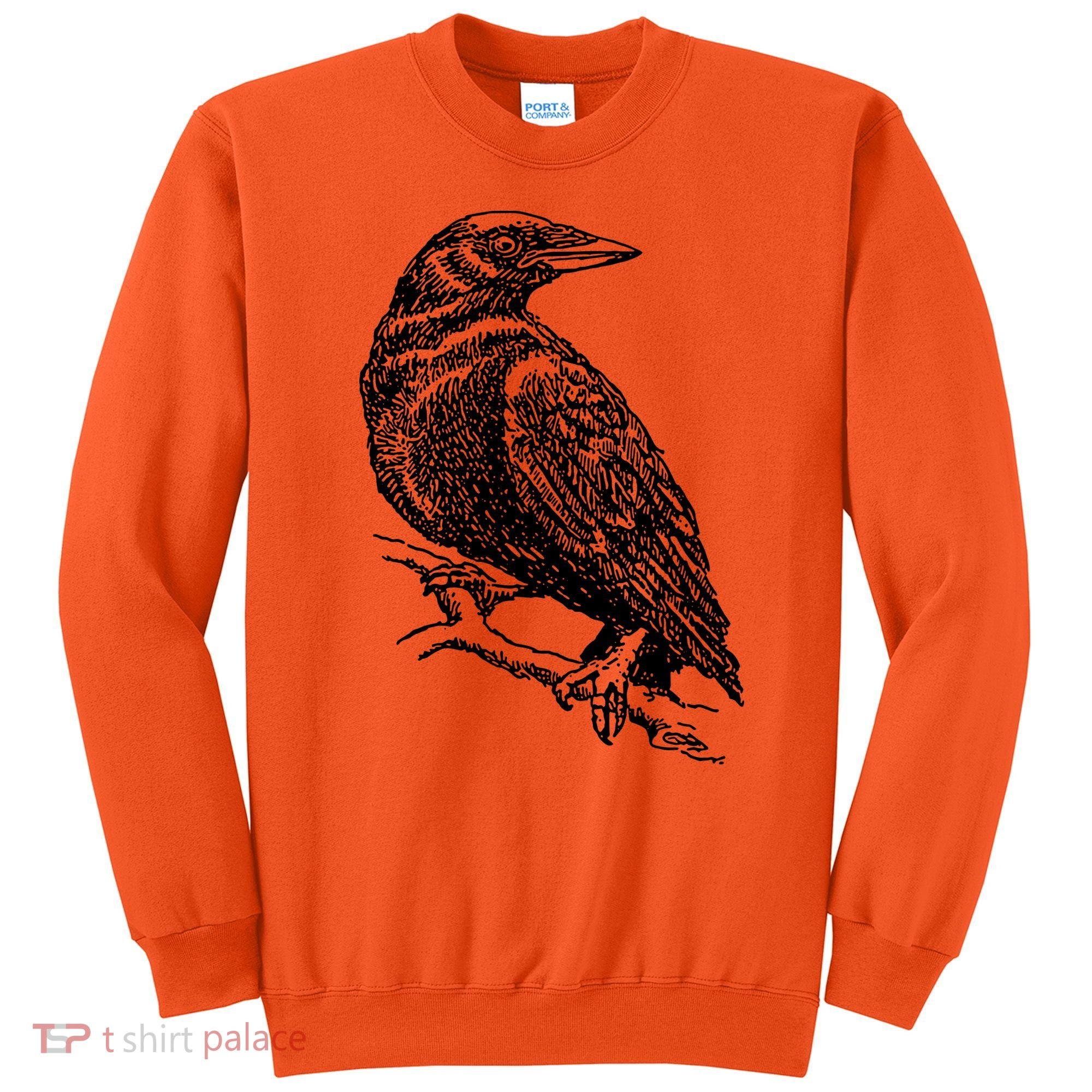 Crow Black Bird Sweatshirt
