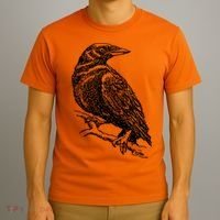 Crow Black Bird T-Shirt thumb 3