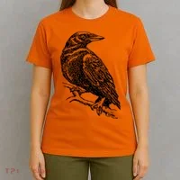 Crow Black Bird T-Shirt thumb 4