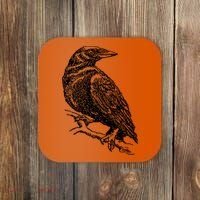 Crow Black Bird Coaster thumb 0