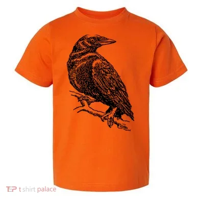 Crow Black Bird Toddler T-Shirt