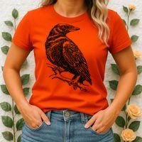 Crow Black Bird Women's T-Shirt thumb 2