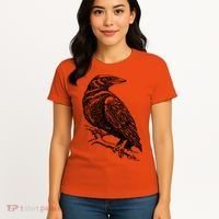 Crow Black Bird Women's T-Shirt thumb 4