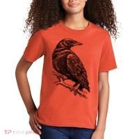 Crow Black Bird Kids T-Shirt thumb 2