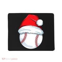 Christmas Baseball Ball Santa Pajama Mousepad thumb 0