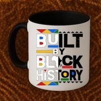 Cool Built By Black History Coffee Mug thumb 2