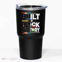 Cool Built By Black History Tumbler thumb 0