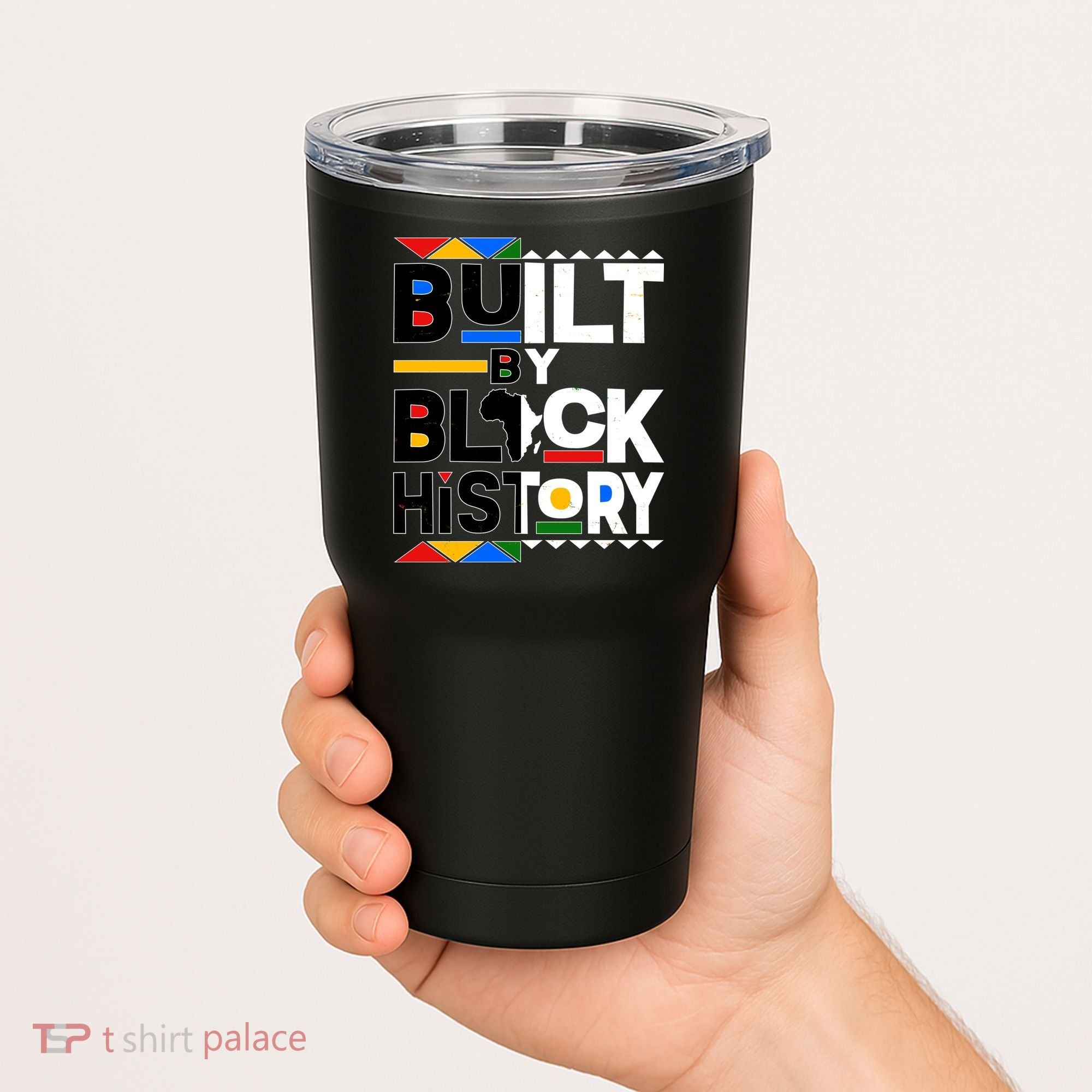 Cool Built By Black History Tumbler