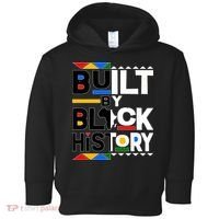 Cool Built By Black History Toddler Hoodie thumb 0