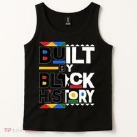 Cool Built By Black History Tank Top thumb 2