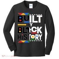 Cool Built By Black History Kids Long Sleeve Shirt thumb 0