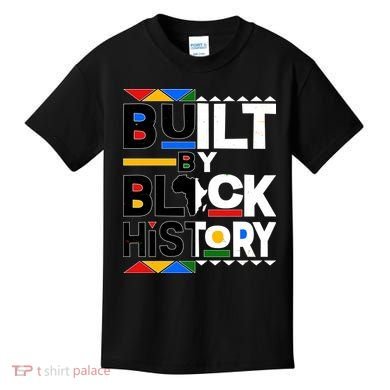 Cool Built By Black History Kids T-Shirt