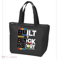 Cool Built By Black History Tote Bag thumb 3