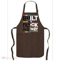 Cool Built By Black History Apron thumb 0