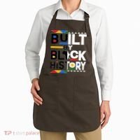 Cool Built By Black History Apron thumb 2