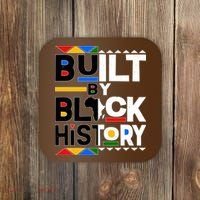 Cool Built By Black History Coaster thumb 0
