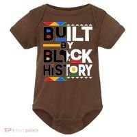 Cool Built By Black History Baby Bodysuit thumb 0