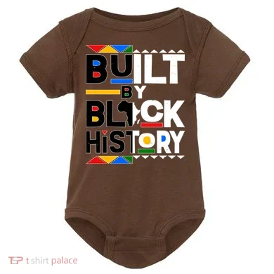 Cool Built By Black History Baby Bodysuit